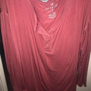 Quarter Sleeve Soft& Sexy Shirt